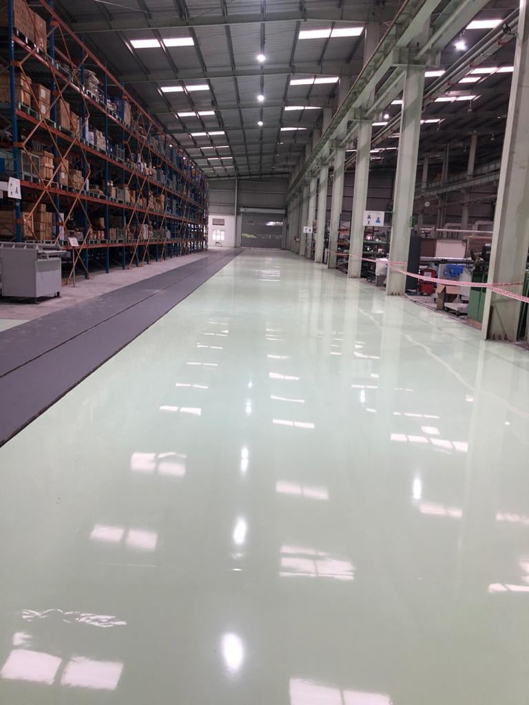 Epoxy flooring